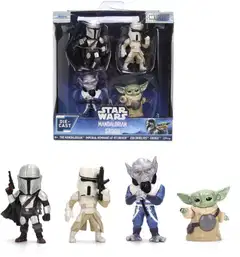 Jada Disney Star Wars keräilyhahmot, 6,5 cm, metallia (die-cast), 4 kpl/pkt - 1