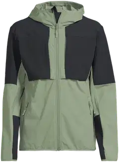 Luode12 miesten retkeily- ja ulkoilutakki 204L112655 - Oil Green - 2