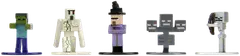 Jada Minecraft keräilyhahmot, 4 cm, metallia (die-cast), 18 kpl/pakkaus - 6