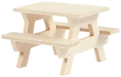 Creativ Company picnic penkki,miniatyyri, 1 kpl - 1