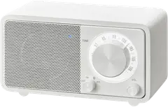 Sangean radio bluetooth kaiuttimella Genuine Mini (WR-7) valkoinen - 1