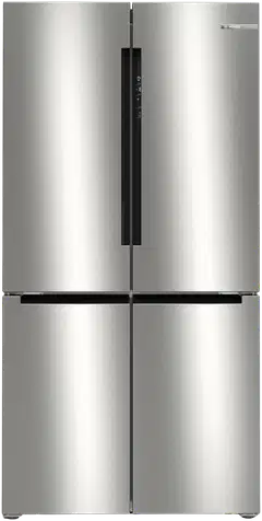 Bosch Serie 4 French door -jääkaappipakastin 4 ovea 183 x 90.5 cm teräs - 1