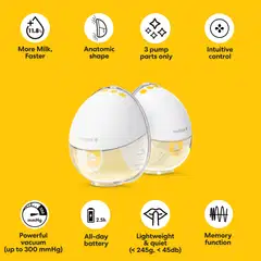 Medela Single Motion InBra rintapumppu - 9