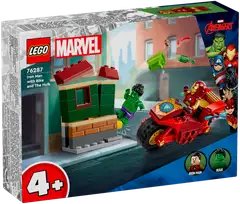 LEGO® Marvel 76287 - Iron Man, moottoripyörä ja Hulk - 2