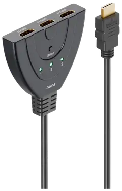 Hama HDMI™-kytkin, 3xHDMI™ in - 1xHDMI™ out, 4K - 2