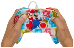 PowerA Enhanced Wired Controller peliohjain, Mario Hero Reel, Nintendo Switch - 8