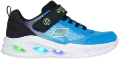 Skechers lasten vilkkulenkkari Meteor Lights Krendox - black/blue/lime - 6