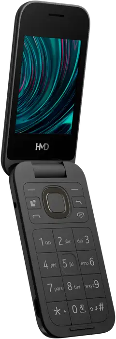HMD Peruspuhelin 2660 Flip musta - 2