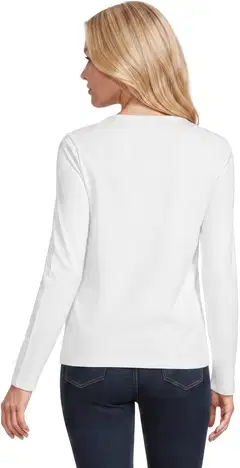 House naisten trikoopaita Donna O - White - 3