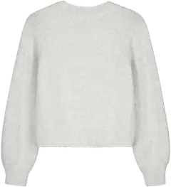 WKLY. naisten neuletakki villasekoitetta 213W341206 - Lt. grey mel - 2