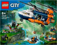 LEGO City Exploration 60437 Viidakkotutkijan helikopteri leirissä - 4