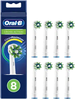 Oral-B Vaihtoharja CrossAction CleanMaximiser -tekniikalla 8kpl - 1