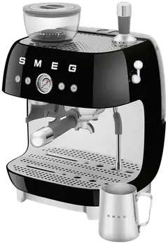 Smeg espressokeitin myllyllä musta EGF03BLEU - 6