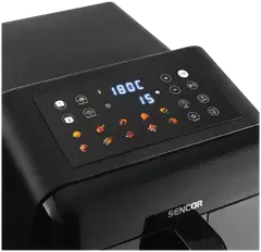 SENCOR Dual Air Fryer kiertoilmakypsennin SFR 1250BK - 6