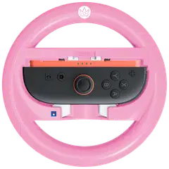 Racing Wheel Peach rattipidike Joy-Con ja Joy-Con2 ohjaimille - 1