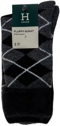 House miesten pehmosukat 193H322605 - Grey/midnight blue - 2
