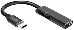SBS adapteri Usb-C To 3,5 Mm Jack ja Usb-C latausportti - 1