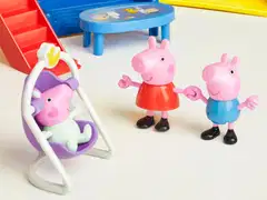 Peppa Pig leikkisetti Pipsan iso avattava talo - 9