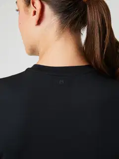 Björn Borg Naisten Borg Cropped T-paita 10004625 - BLACK - 5