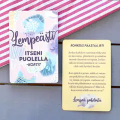 Hidasta elämää Lempeästi itseni puolella -kortit - 6