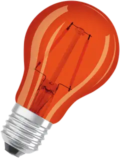 OSRAM LED-värilamppu Star Decor 2,5W oranssi 160lm E27 lasi - 1