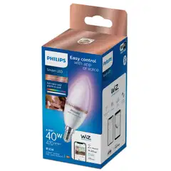 Philips Smart Lighting LED-filamenttilamppu 5W C37 E14 2200-6500K 470lm RGB - 3