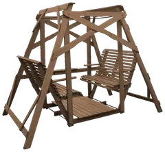 Tammiston Puu Keinu Suomi vastakkain istuttava kestopuu ruskea mänty - 1