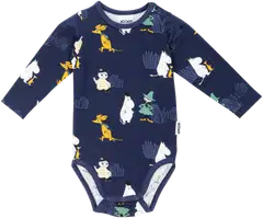Muumi vauvojen body Kuura 593405 - tummansininen - 1