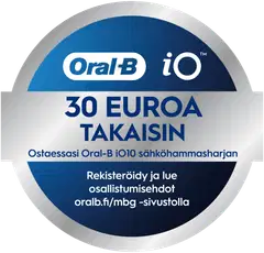 Oral-B iO10 Stardust White sähköhammasharja + lataava matkakotelo + hammasharjateline - 2