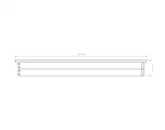 Jämerä hiekkalaatikko, puu, 185cmx185cm - 3