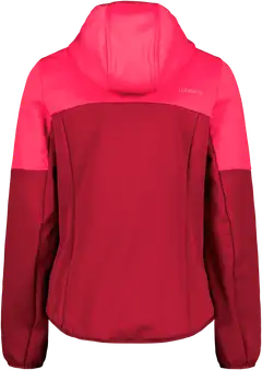 Luode12 naisten softshell-takki 223L112464 - Pink-Red - 2