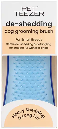 Pet Teezer De-shedding Brush Small Sky Blue - 3
