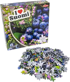 Tactic Palapeli I love Suomi Superfood from Finnish Forests 500 palaa - 2