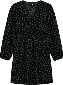 WKLY. naisten lyhyt mekko 218W340515 - BLACK - 1