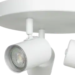 Kattospottivalaisin CONSUMA 1 3xGU10 maks. 5W/kpl IP44 valkoinen - 3