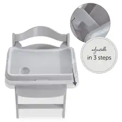 Hauck tarjotin syöttötuoliin Alpha Tray harmaa - 22