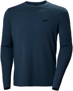Helly Hansen miesten pitkähihainen aurinkosuojattu paita HH Lifa Active Solen LS 48352 - Navy - 1