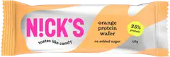Nick's Protein wafer orange gluteeniton proteiinivohvelipatukka 40g - 1