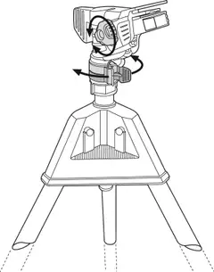 Gardena Sektorisadetin Premium, tripod 75 -490 m²  5 - 12,5 m - 3