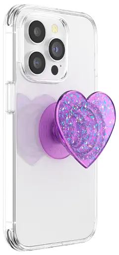 Popsockets puhelinpidike PopGrip Iridescent Confetti Dreamy Heart - 6