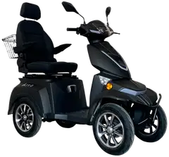 Arvo senioriskootteri P800 musta - 1