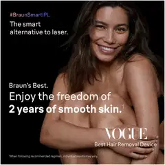 Braun Smart IPL Skin i·expert ihokarvanpoistolaite, 2 Smart-käsittelypäätä PL7211 - 9