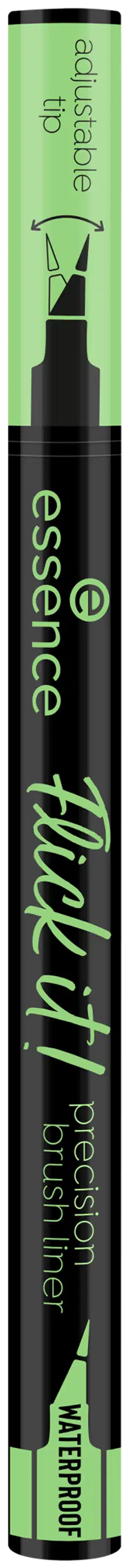 essence Flick it! precision brush liner waterproof 01 Black 0.5 ml - 1