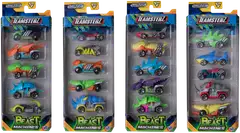 Teamsterz pikkuajoneuvo Beast Machines 5-pack, erilaisia - 1