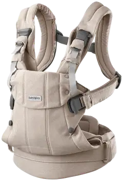 BabyBjörn vauvan kantoreppu harmony - kudottu, vaalea beige - 2