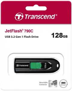 Transcend USB-muistitikku 128GB 790C Type-C - 3