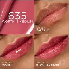 L'Oréal Paris Hyaluron Lip Stain Serum Le Rouge Paris 5 ml - Worth It Medium - 3