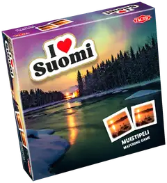 Tactic muistipeli I love Finland Memo - 1