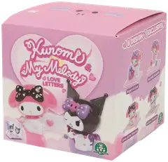 Kuromi & Melody Pro Love Letters -keräilyhahmo laatikossa - 3