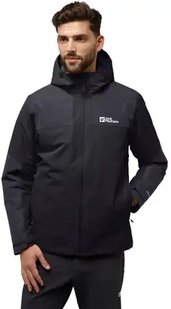 Jack Wolfskin miesten toppatakki Jasper - BLACK - 7